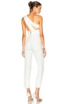 Roland Mouret Ampere Stretch Viscose Jumpsuit In White