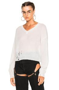 Acne Studios Antje Pullover In White