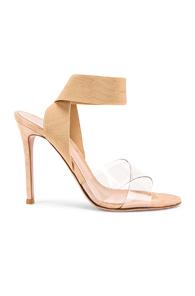 Gianvito Rossi Strap Heels In Neutral