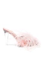 Brother Vellies Feather Palms Pumps In Pink
