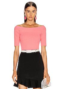 Altuzarra Barnehurst Knit Top In Pink