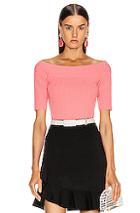 Altuzarra Barnehurst Knit Top In Pink