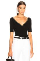 Frame Sweetheart Sweater In Black