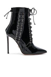 Oscar Tiye Suede Samira Booties In Black