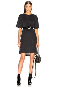 Acne Studios Saga Dress In Black