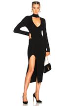 Michelle Mason Sweater Dress In Black