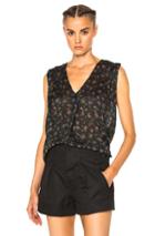 Isabel Marant Torrell Blouse In Floral,green