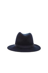 Rag & Bone Floppy Brim Fedora Hat In Blue