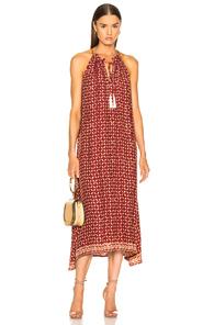 Natalie Martin Marlien Maxi Dress In Abstract,red