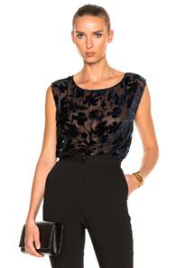 Nili Lotan Vera Tank Top In Blue,floral
