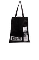 Drkshdw By Rick Owens Medium Tote With Patches In Black