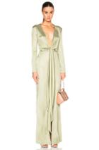 Givenchy Jersey Gown In Green