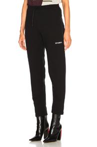 Vetements Small Logo Sweatpants In Black