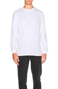 Opening Ceremony Long Sleeve Oc Logo Tee In White