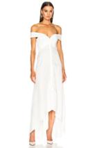 Johanna Ortiz Lupe Linen Dress In White