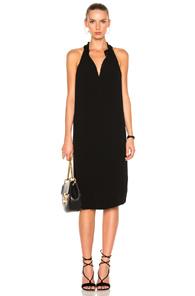 Raquel Allegra Halter Dress In Black