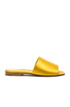 Manolo Blahnik Rapalla Slide In Yellow