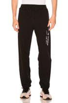 Adidas By Alexander Wang Graphic Joggers In Black