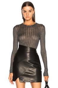 Iro Skogik Sweater In Metallics,gray