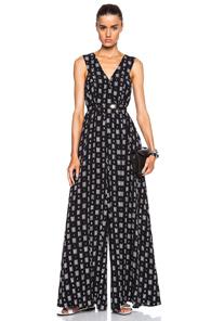 Sass & Bide The Imbibe Of Beauty Romper In Black,abstract