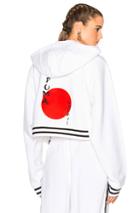 Fenty By Puma Rising Sun Lacing Hoodie In White