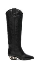 Isabel Marant Leather Dinzi Boots In Black