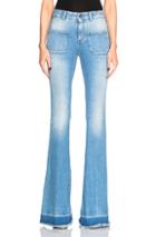 Stella Mccartney Flare Jeans In Blue