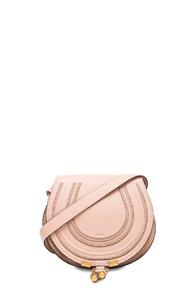 Chloe Small Marcie Saddle Bag In Neutrals
