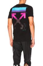 Off-white Gradient Over Tee In Black