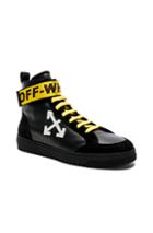 Off-white High-tops In Black,yellow