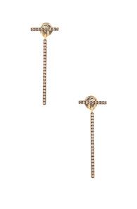 Ileana Makri Bar Earrings In Metallics