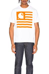 Junya Watanabe X Carhartt Graphic Tee In White