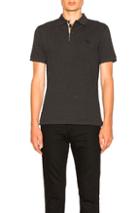 Burberry Core Polo In Gray