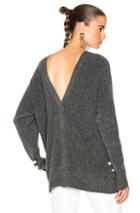 3.1 Phillip Lim Long Sleeve Sweater In Gray