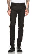 Haider Ackermann Skinny Trousers With Gold Piping In Black