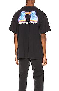 Off-white Thermo Oversized Tee In Black