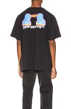 Off-white Thermo Oversized Tee In Black
