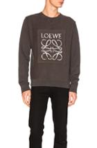 Loewe Anagram Sweatshirt In Gray