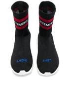 Vetements X Reebok Sock Pump Sneakers In Black