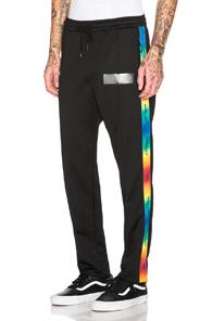 Off-white Art Dad Time Travelling Track Pants In Black