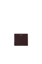 Givenchy Leather Billfold Wallet In Purple