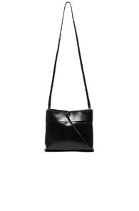 Kara Tie Crossbody Bag In Black