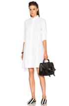 Acne Studios Rosamund Pique Shirt Dress In White