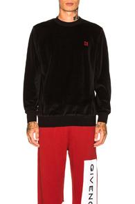 Givenchy 4g Sweatshirt In Black