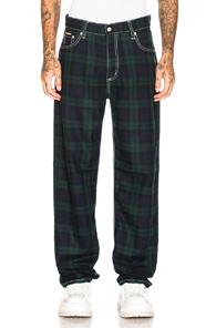 Eytys Benz Tartan In Plaid,blue