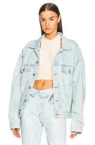 Yeezy Season 5 Classic Denim Jacket In Blue