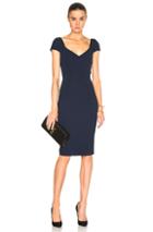 Roland Mouret Casson Dress In Blue