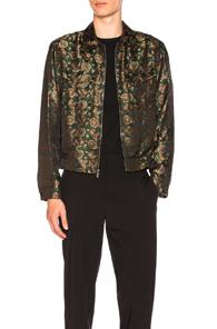 3.1 Phillip Lim Bowler Jacket In Green,floral