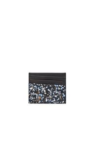 Maison Margiela Pollock Effect Cardholder In Black