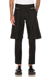 Comme Des Garcons Homme Plus Ester Twill Pants In Black